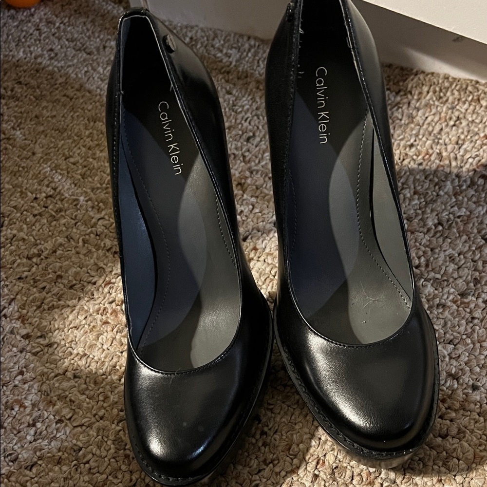 Calvin Klein Black Heels for Women